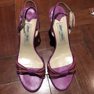 Jimmy Choo Purple sandals